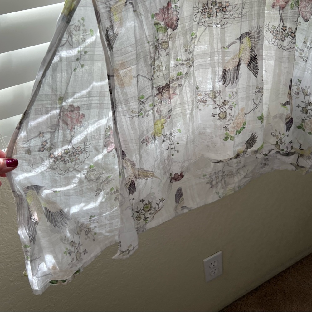 🕊️ALL SAINTS🕊️ US 6 Floral White Dress - Picture 8 of 11